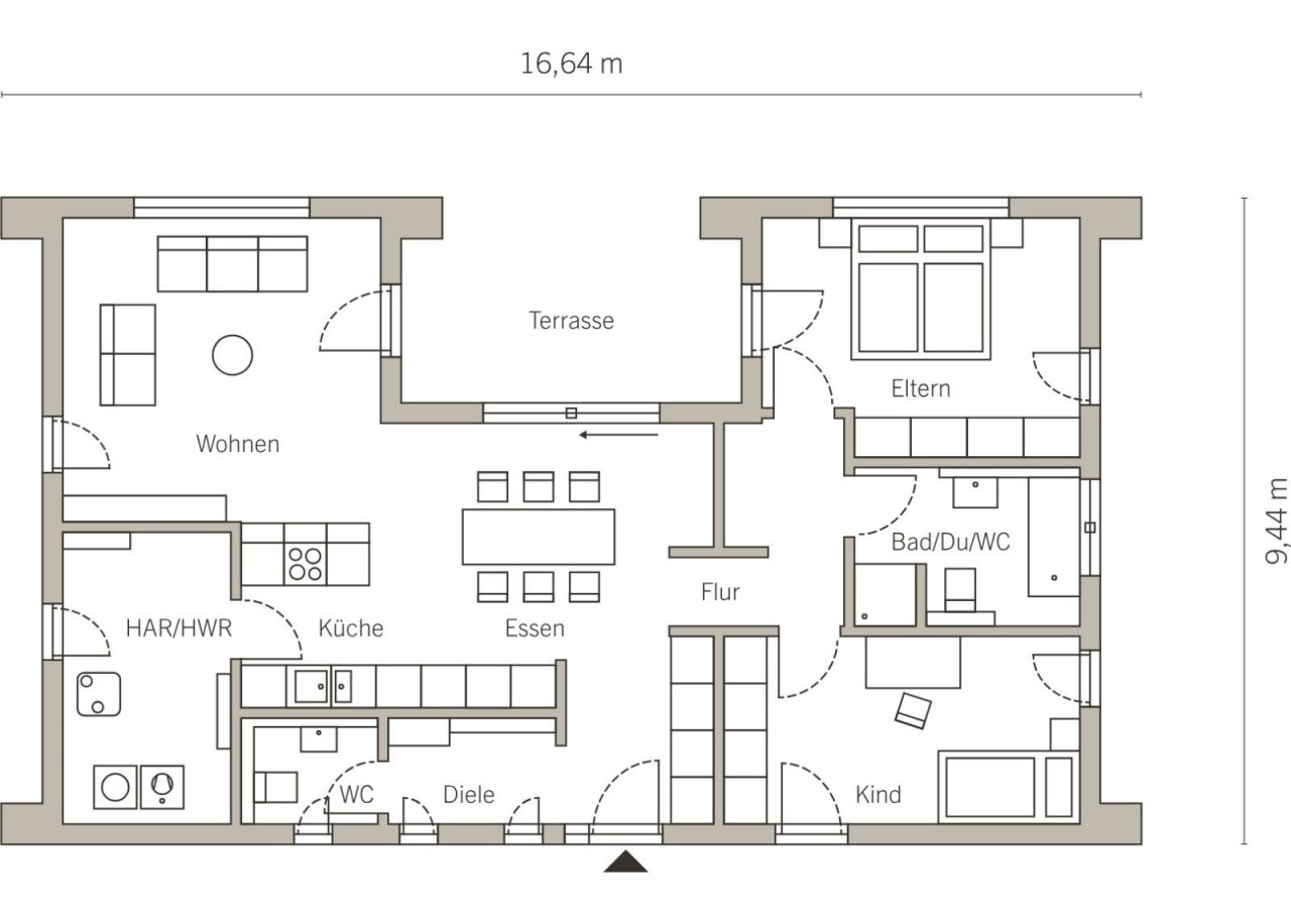 Grundriss Erdgeschoss