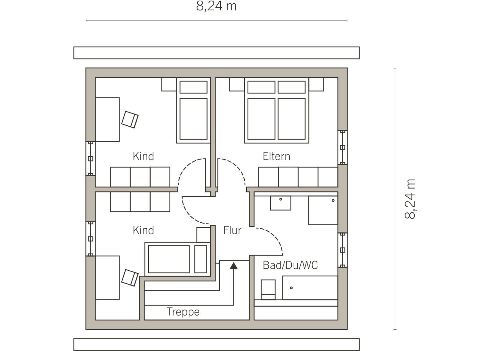 Grundriss Dachgeschoss Grundriss Dachgeschoss