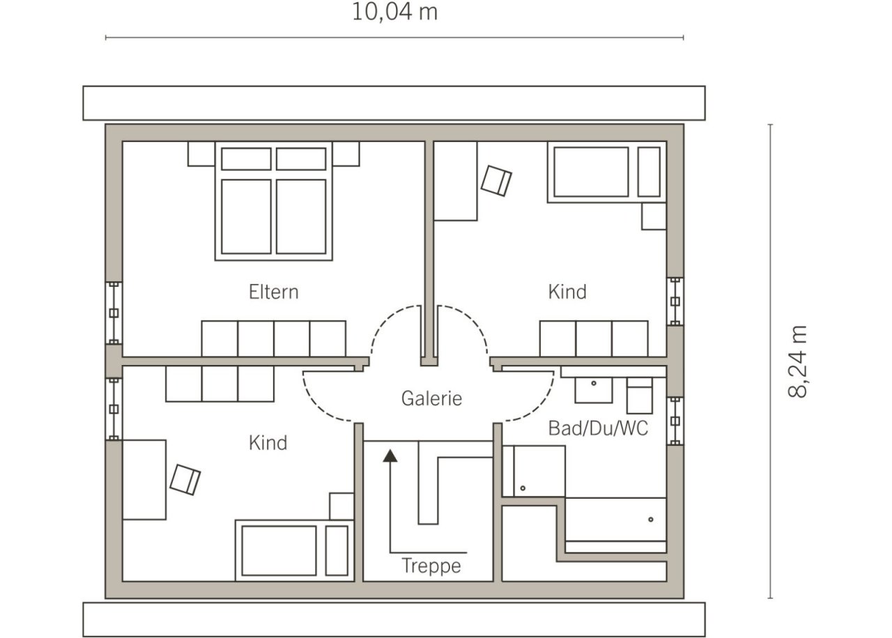 Grundriss Dachgeschoss Grundriss Dachgeschoss
