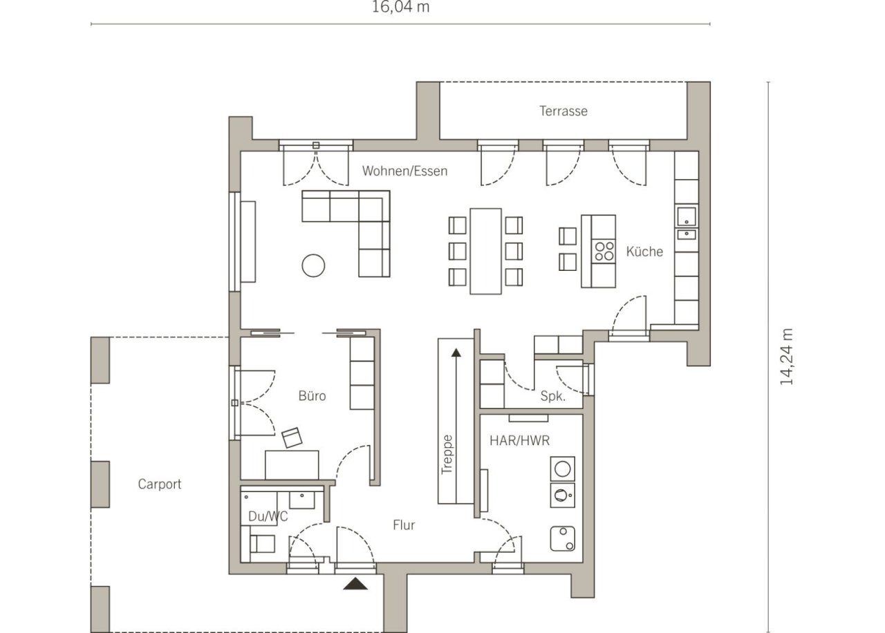 Grundriss Erdgeschoss Grundriss Erdgeschoss