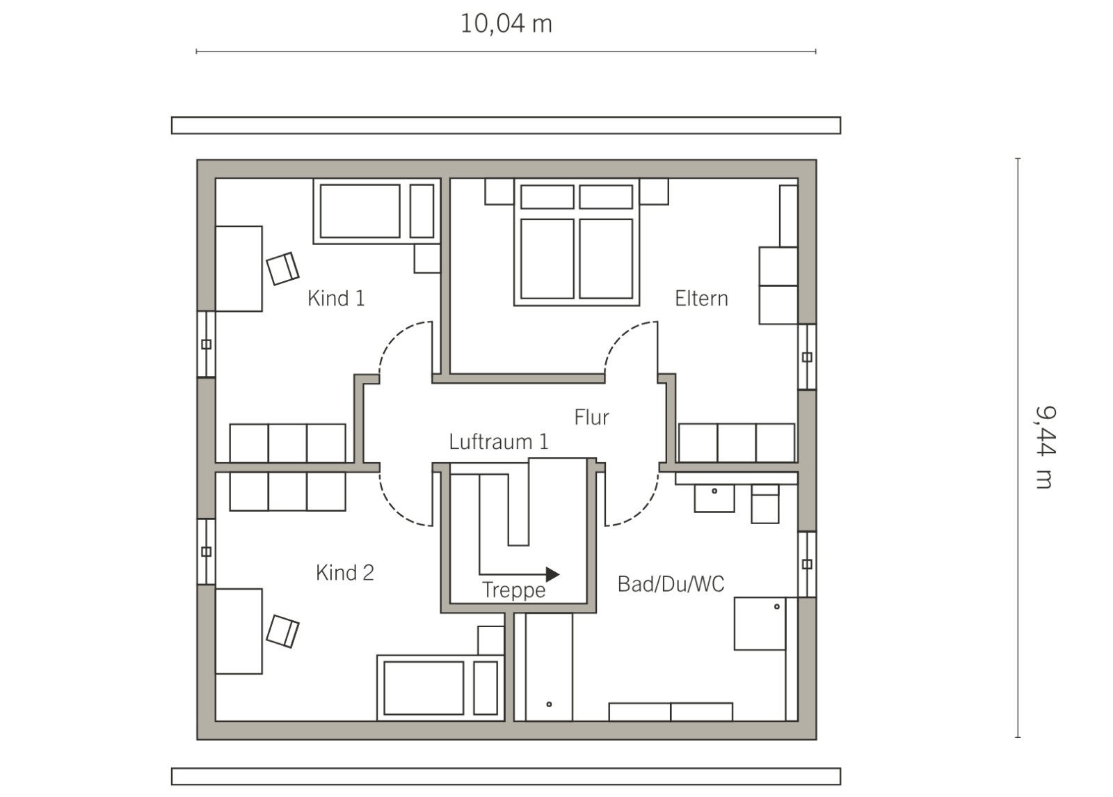 Grundriss Dachgeschoss Grundriss Dachgeschoss