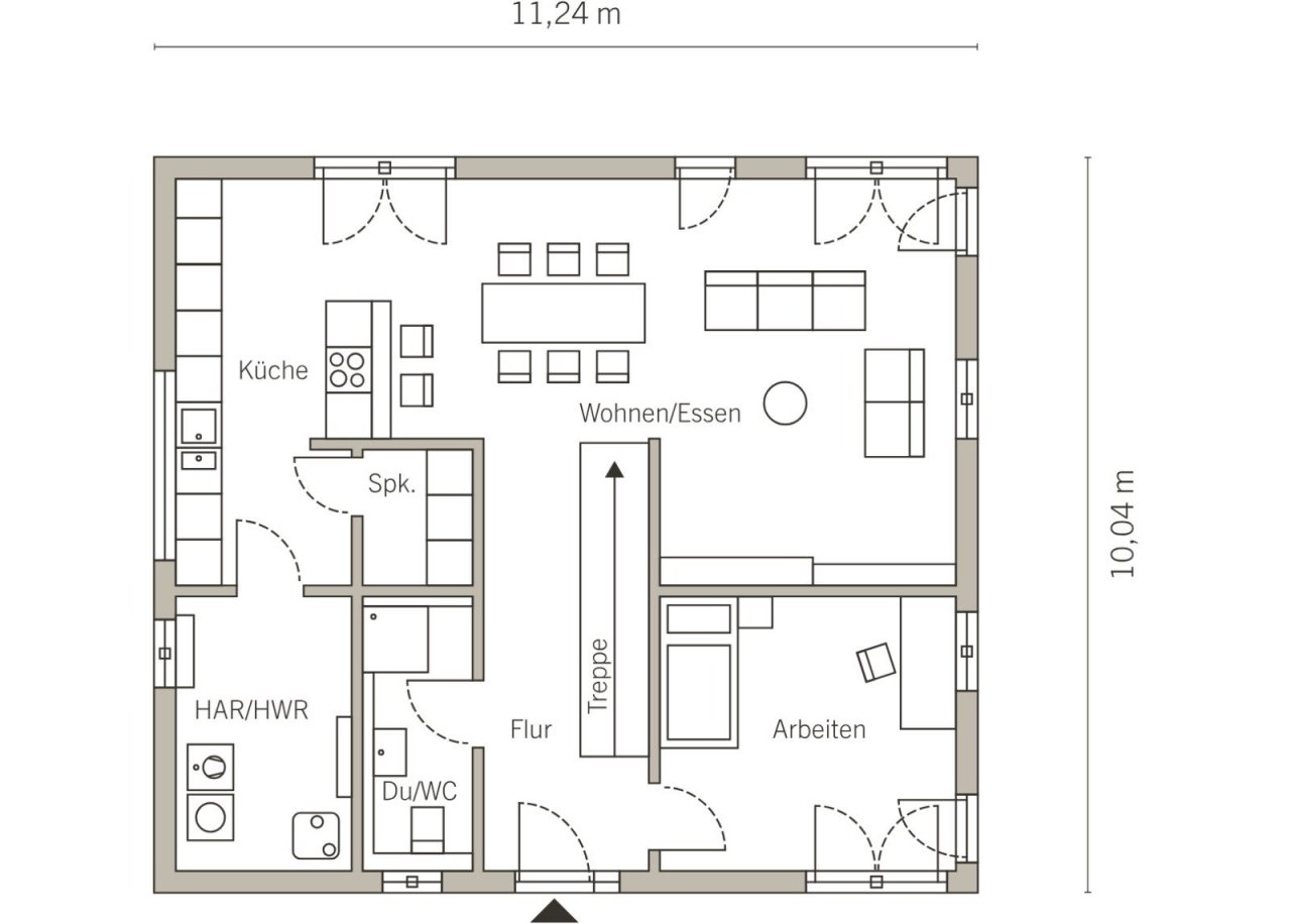 Grundriss Erdgeschoss Grundriss Erdgeschoss