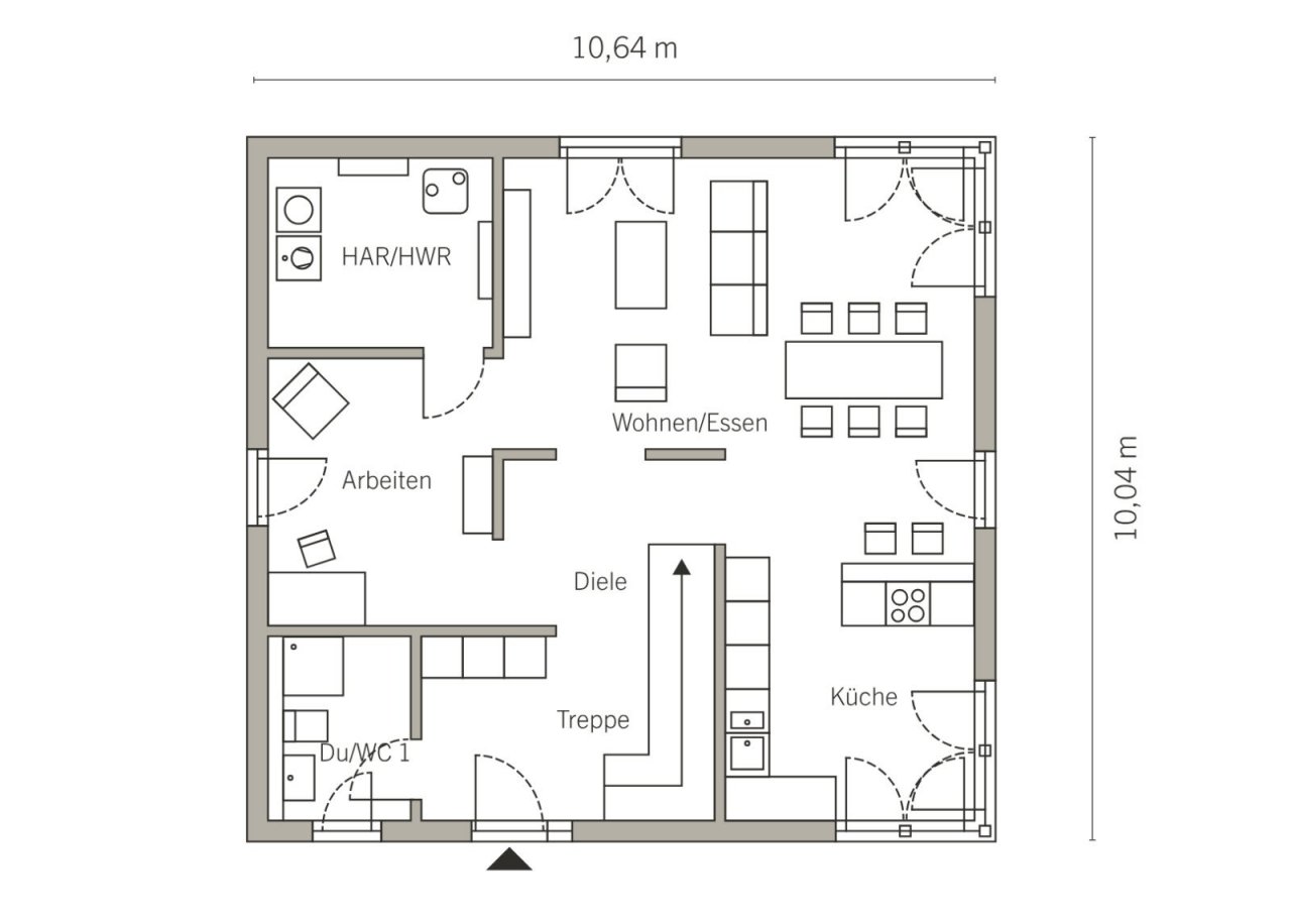 Grundriss Erdgeschoss Grundriss Erdgeschoss
