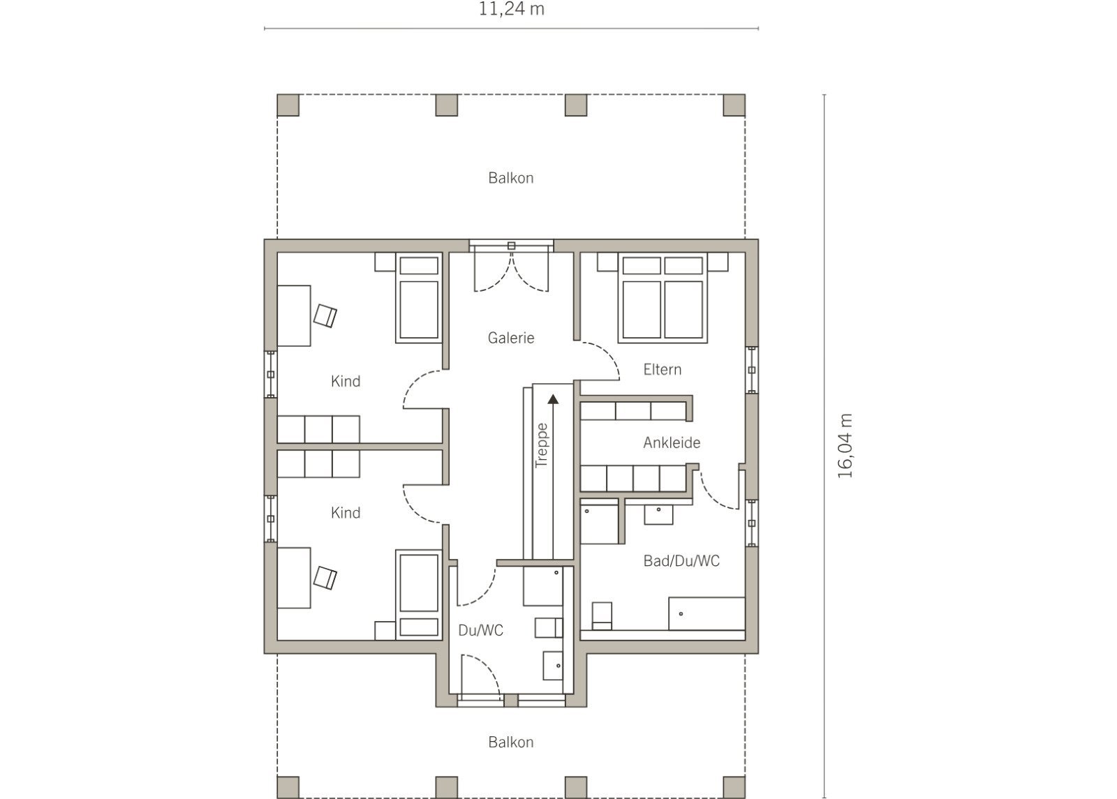 Grundriss Dachgeschoss Grundriss Dachgeschoss
