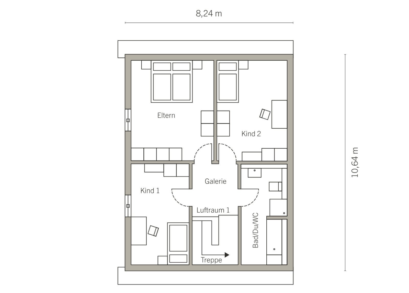 Grundriss Dachgeschoss Grundriss Dachgeschoss