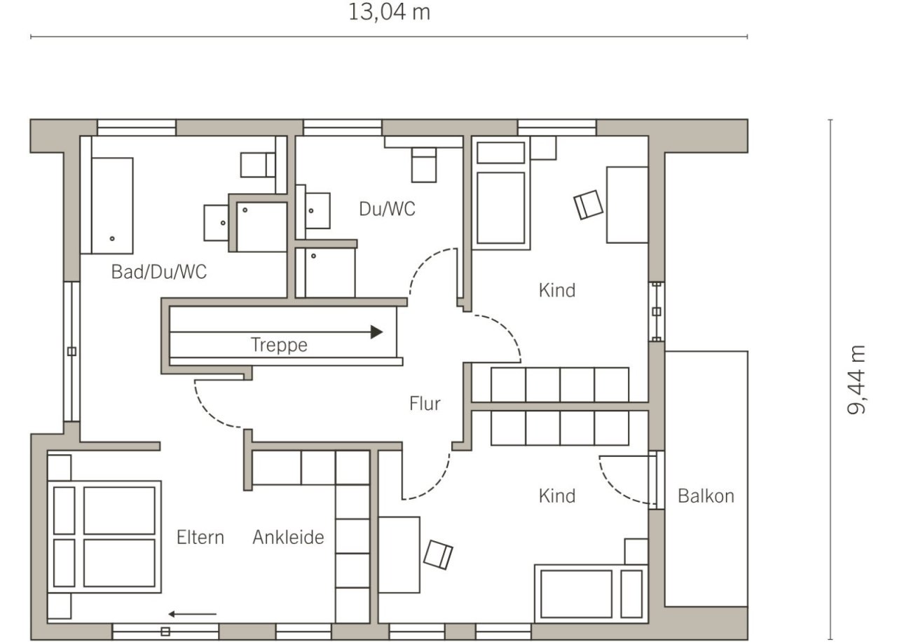 Grundriss Dachgeschoss Grundriss Dachgeschoss