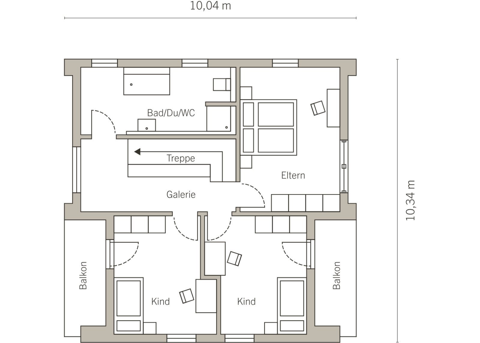 Grundriss Dachgeschoss Grundriss Dachgeschoss