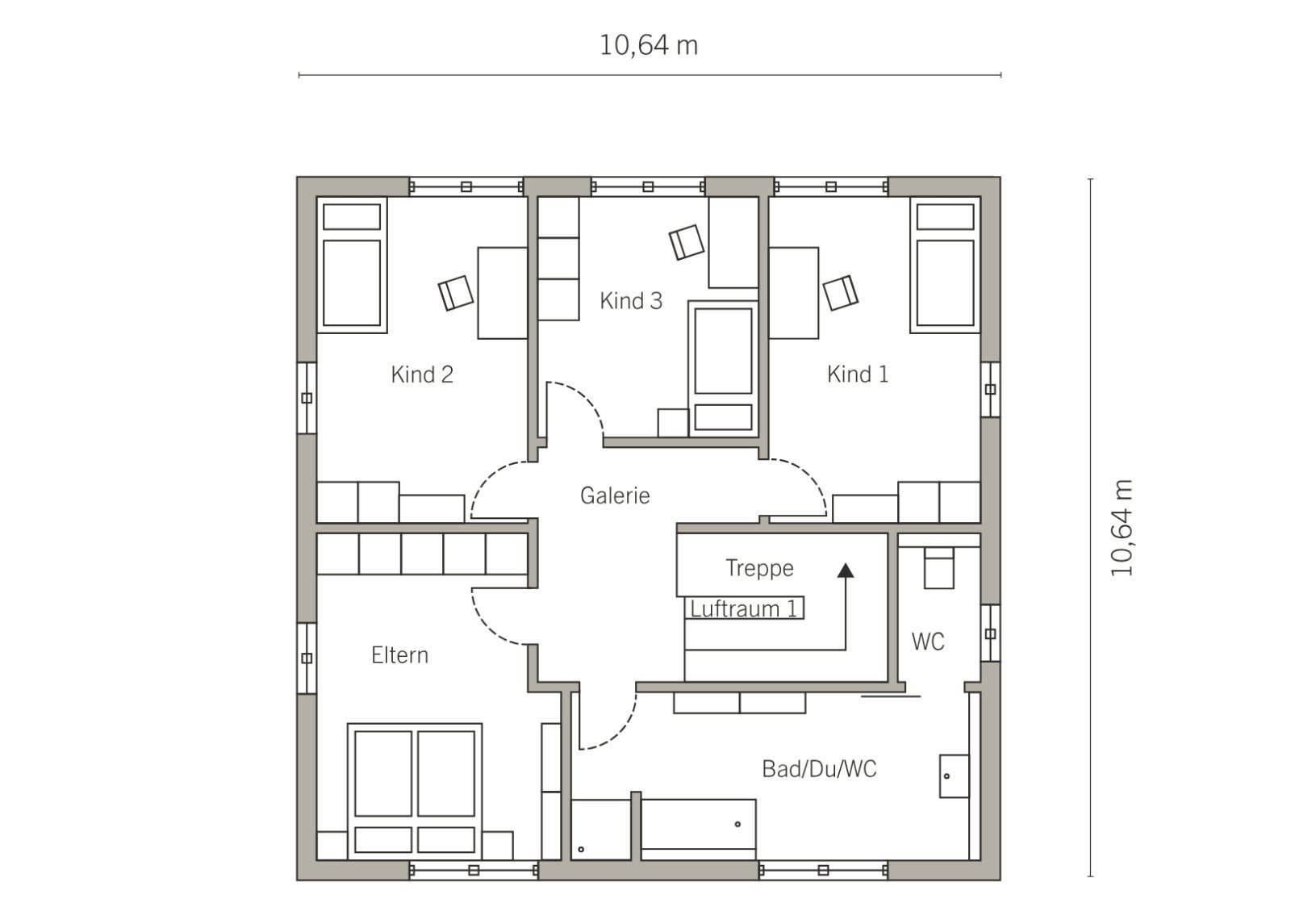 Grundriss Dachgeschoss Grundriss Dachgeschoss