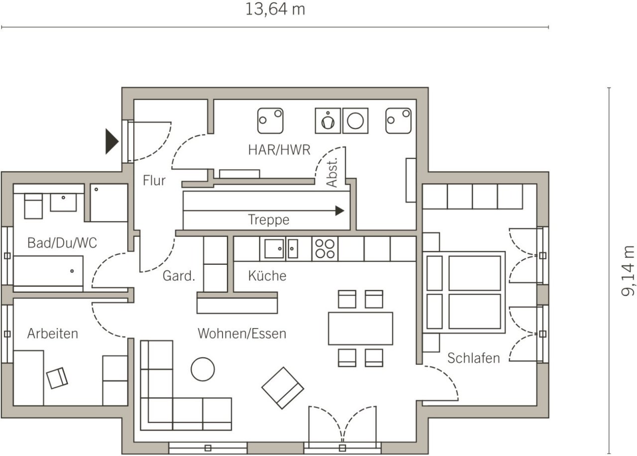 Grundriss Erdgeschoss Grundriss Erdgeschoss
