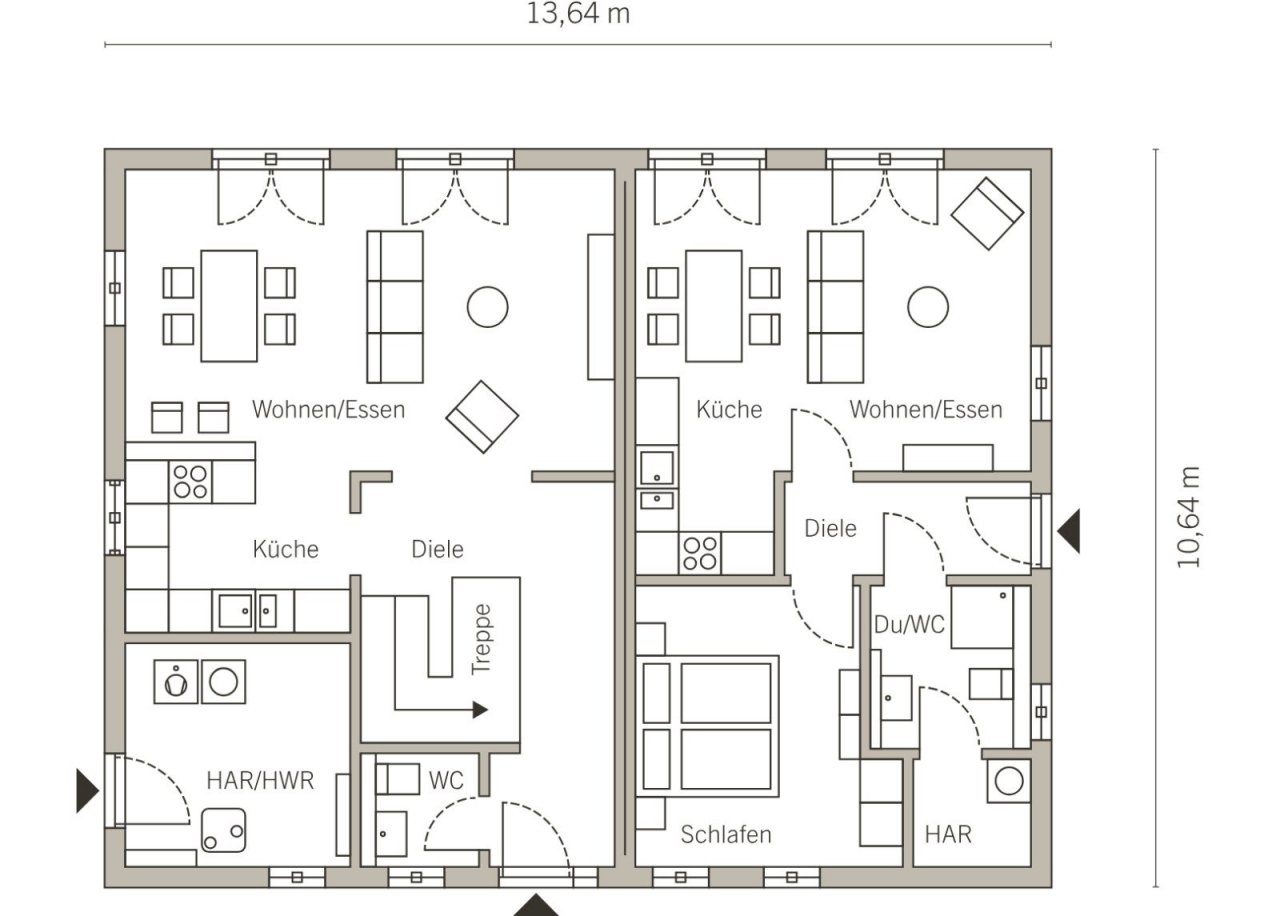 Grundriss Erdgeschoss Grundriss Erdgeschoss