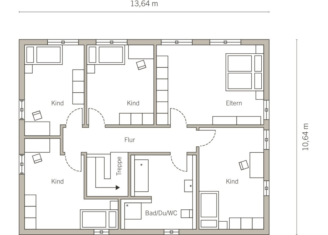 Grundriss Dachgeschoss
