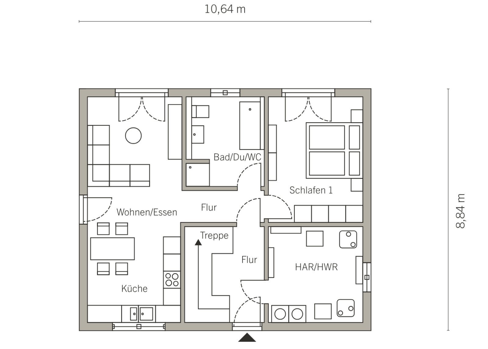 Grundriss Erdgeschoss Grundriss Erdgeschoss