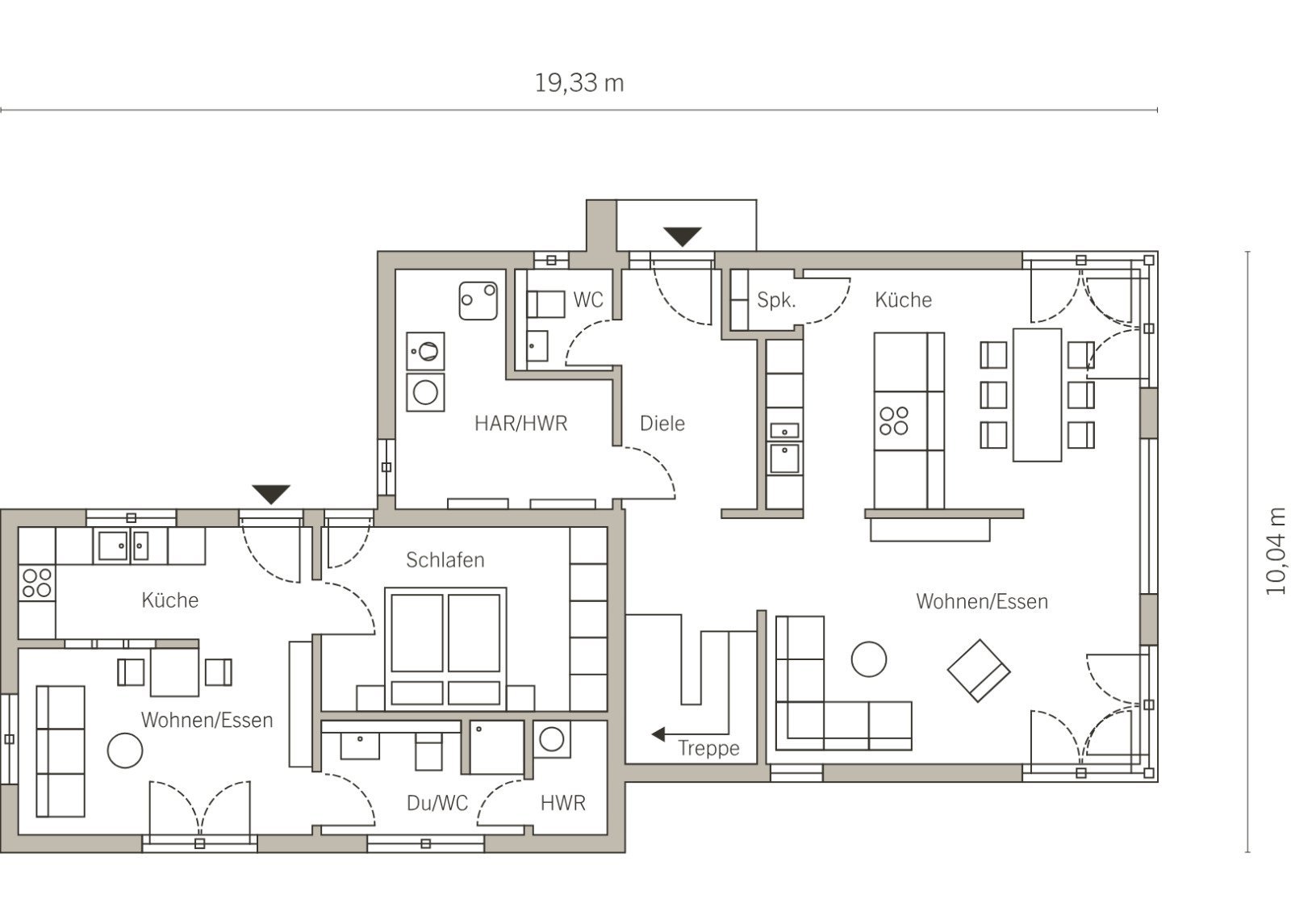 Grundriss Erdgeschoss Grundriss Erdgeschoss