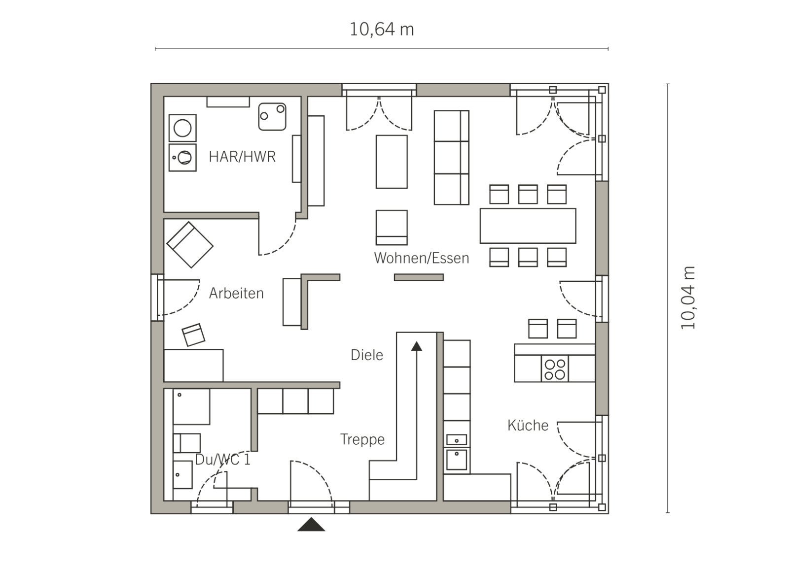 Grundriss Erdgeschoss Grundriss Erdgeschoss