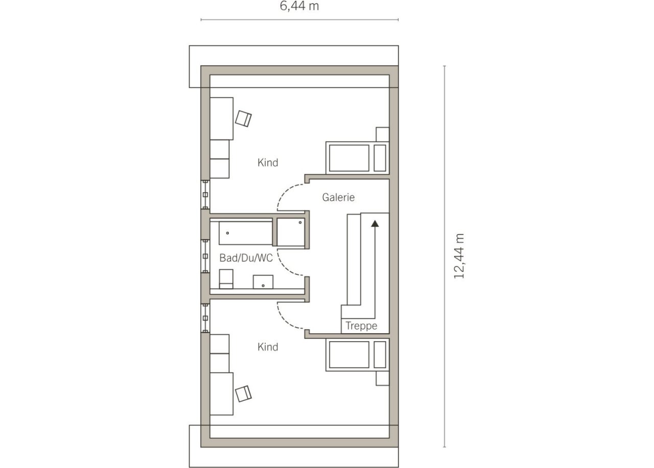 Grundriss Dachgeschoss
