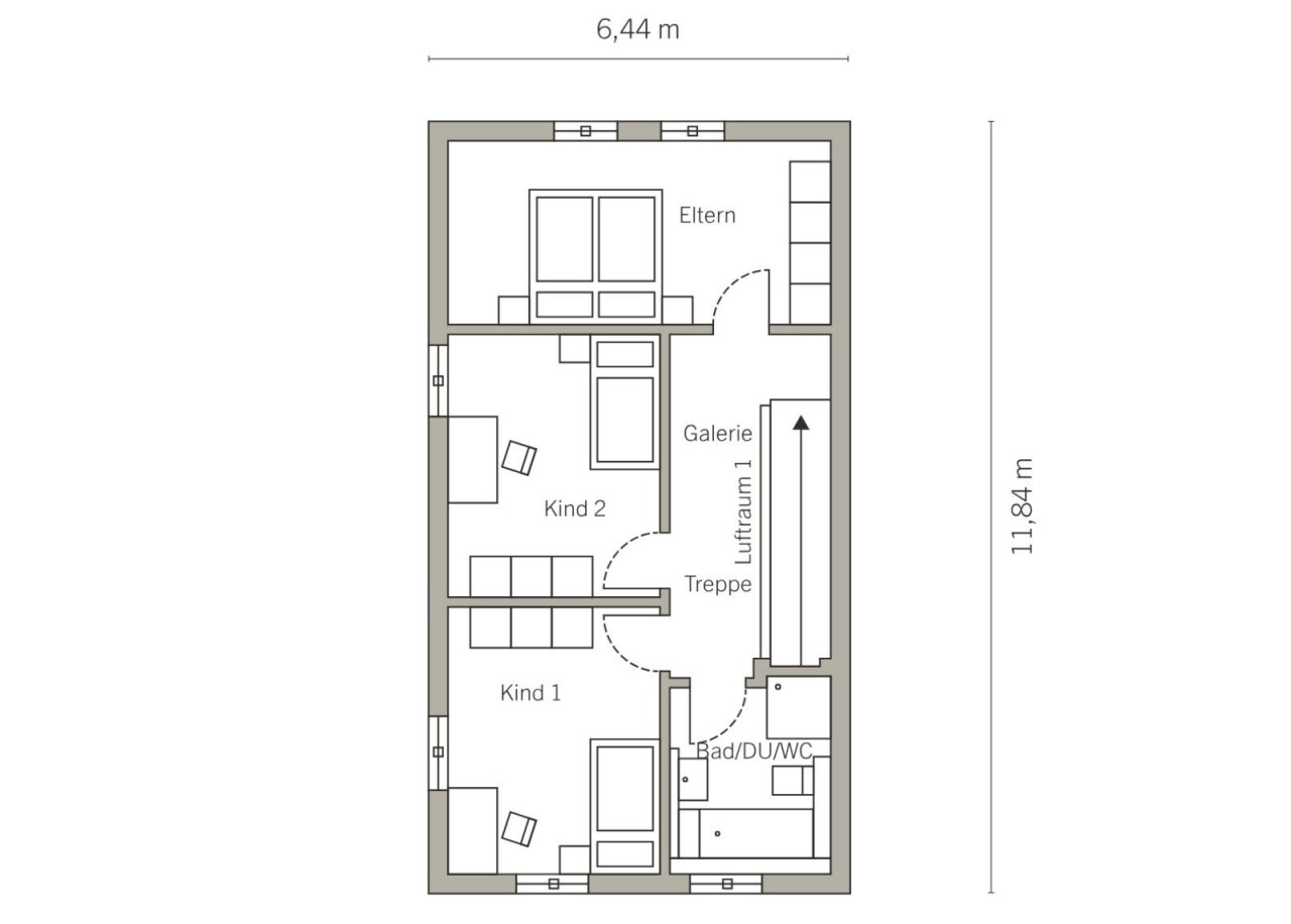 Grundriss Dachgeschoss Grundriss Dachgeschoss
