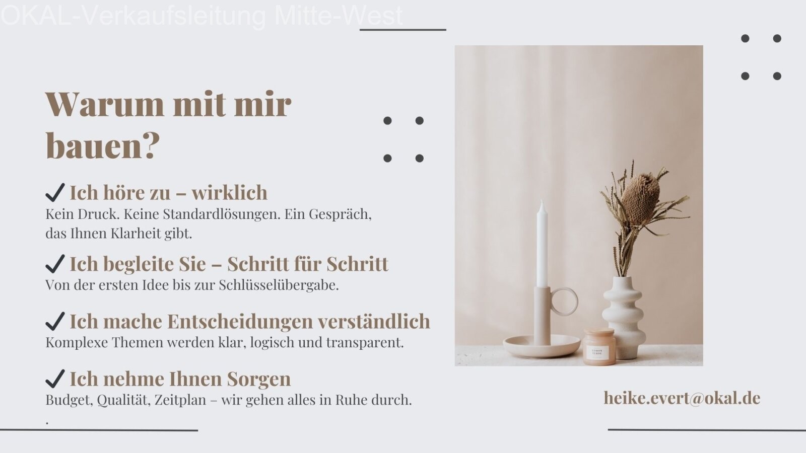 2025 Heike Evert 6 Warum mit mir bauen 2025 Heike Evert 6 Warum mit mir bauen