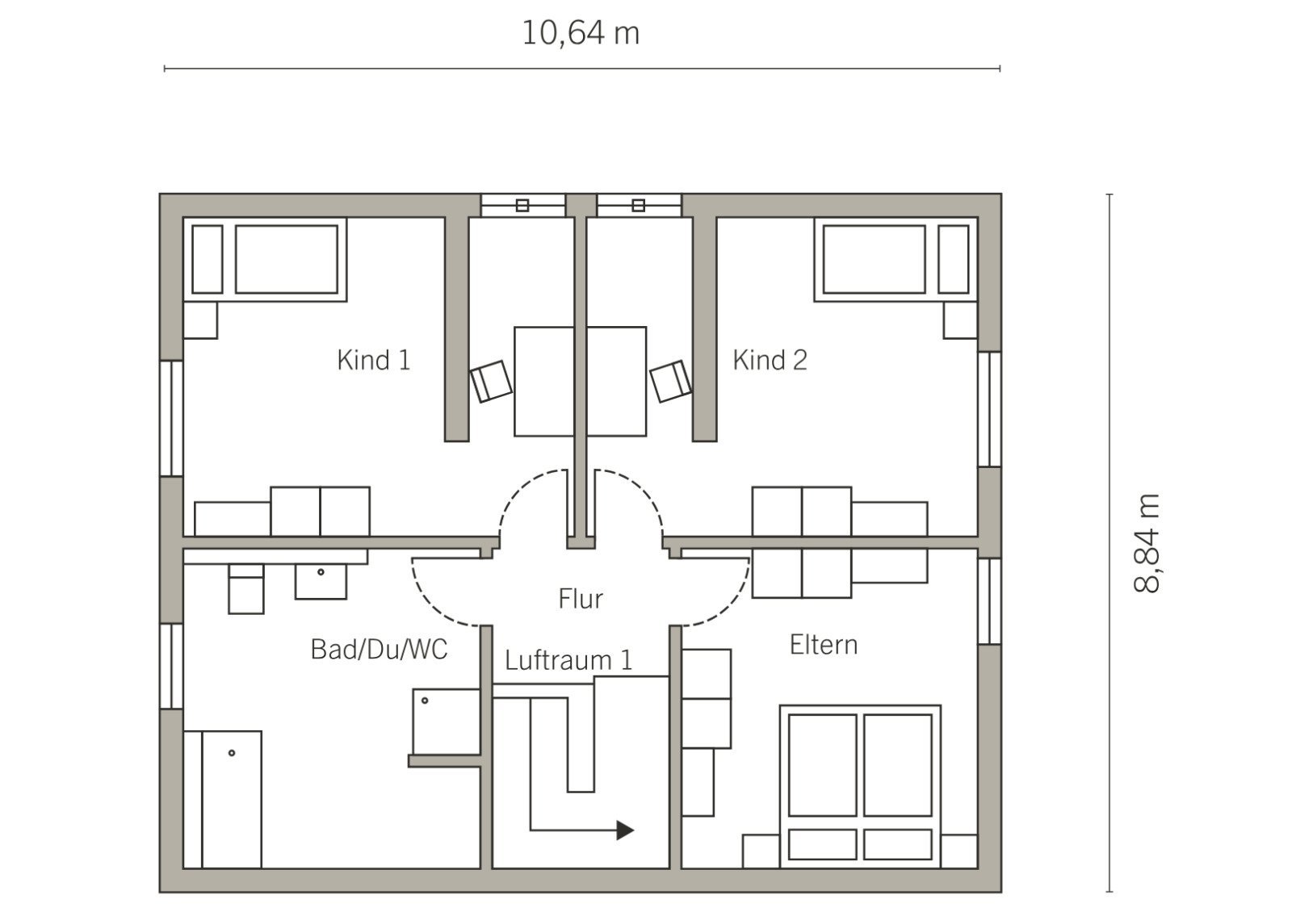 Grundriss Dachgeschoss Grundriss Dachgeschoss