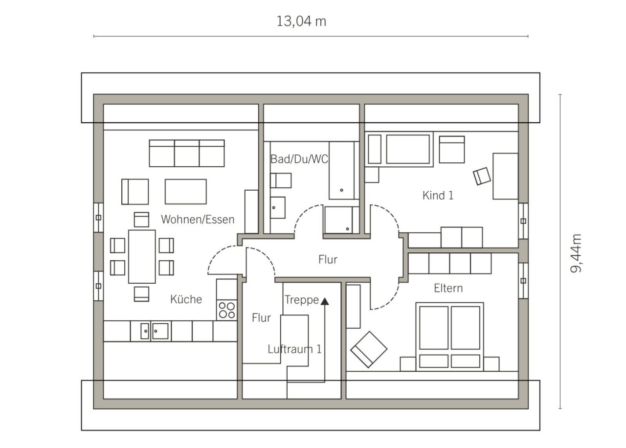 Grundriss Dachgeschoss Grundriss Dachgeschoss