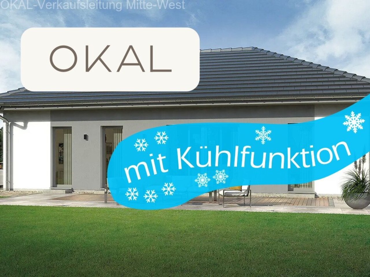 Bungalow 1 Walmdach Aktion