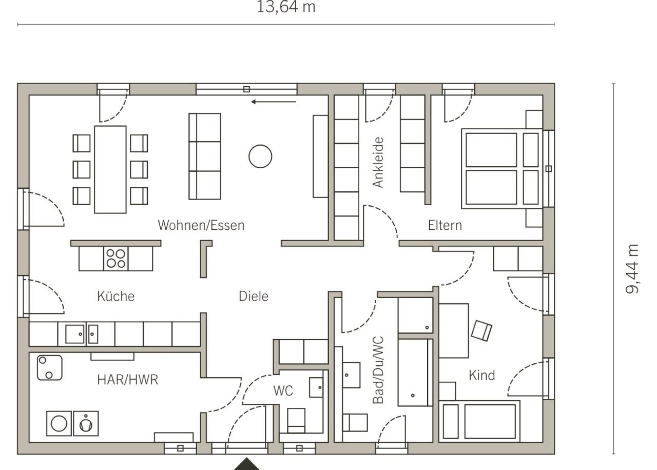 Grundriss Erdgeschoss Grundriss Erdgeschoss