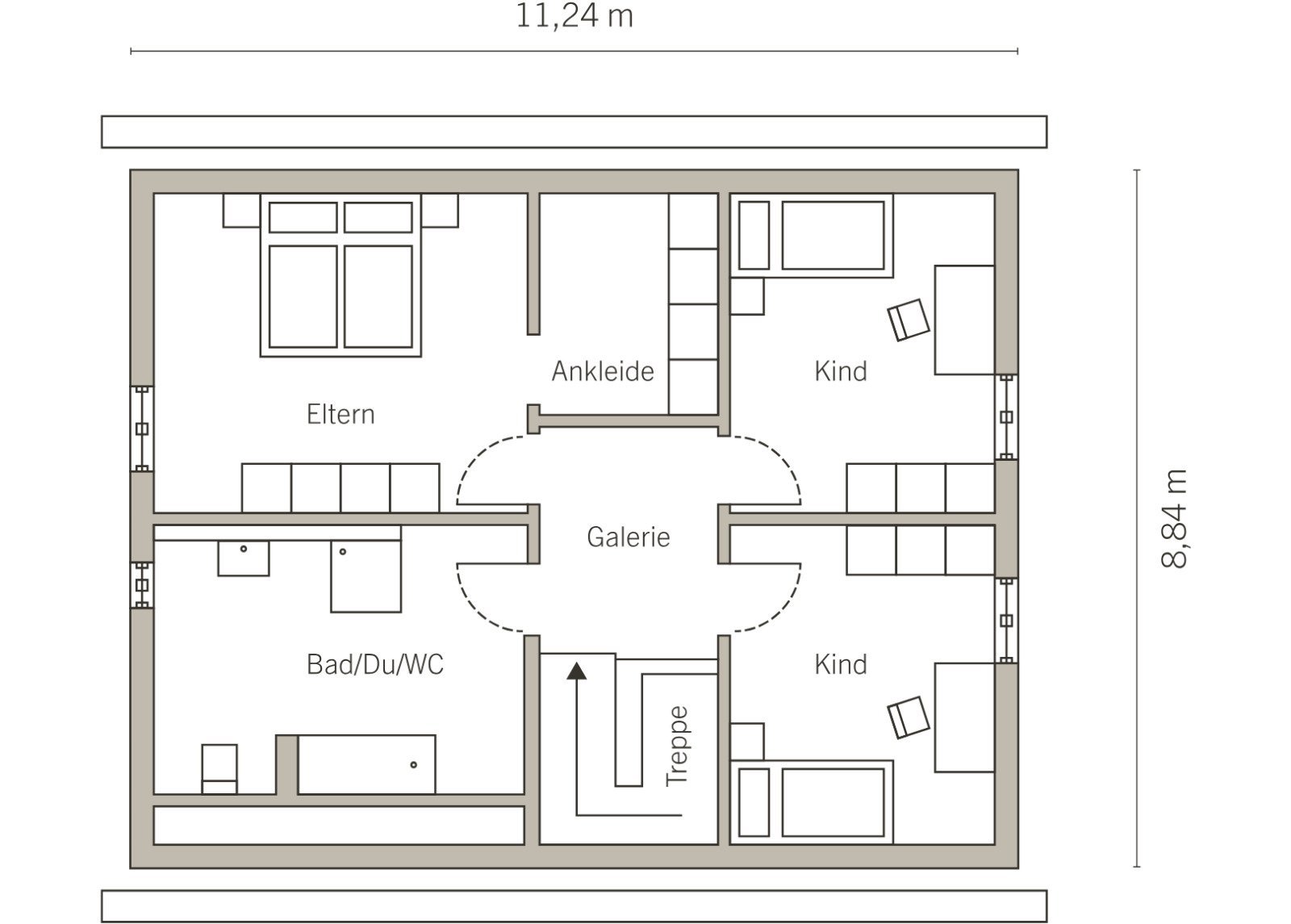 Grundriss Dachgeschoss Grundriss Dachgeschoss