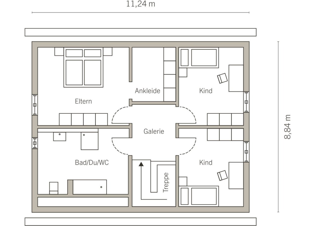 Grundriss Dachgeschoss Grundriss Dachgeschoss