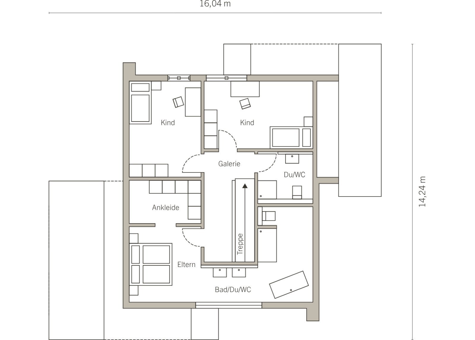 Grundriss Dachgeschoss Grundriss Dachgeschoss
