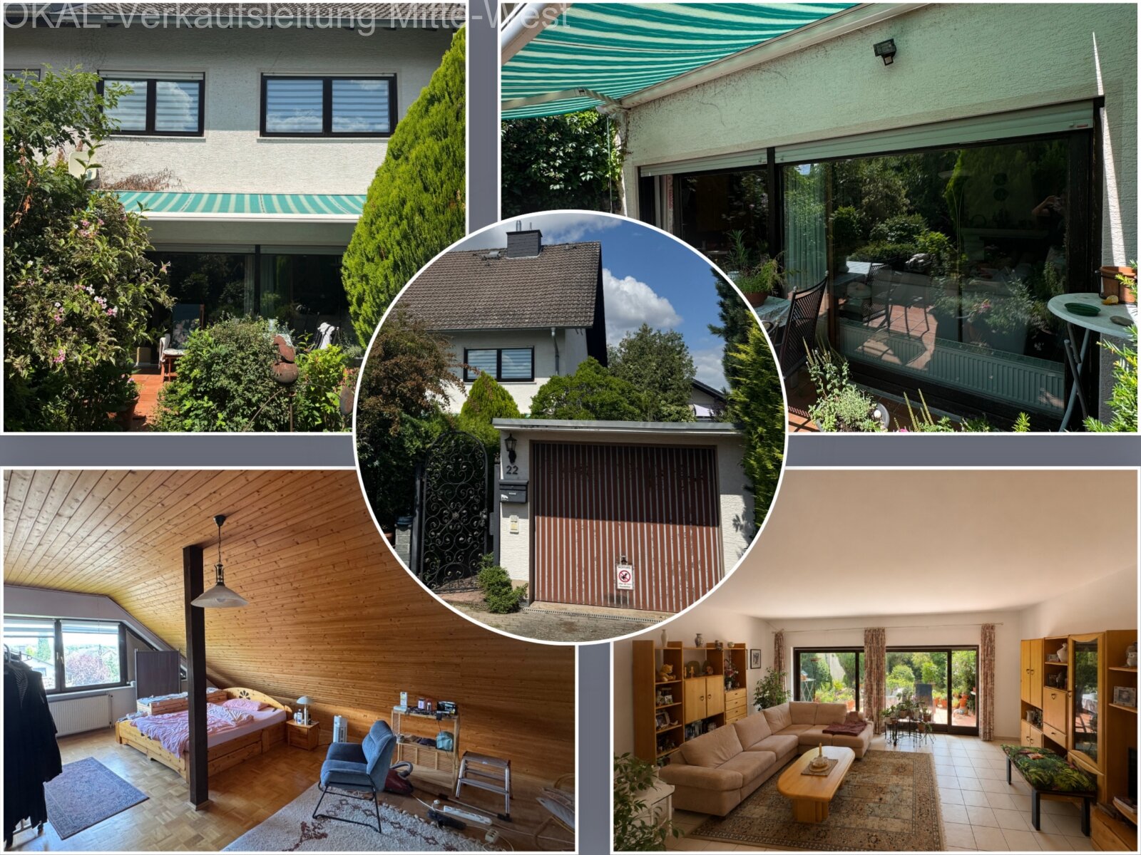 Bruchköbel: Paradies im Grünen: 243,80m2 DHH mit Südterrasse, neuer Heizung, Keller und Garage Bruchköbel: Paradies im Grünen: 243,80m2 DHH mit Südterrasse, neuer Heizung, Keller und Garage