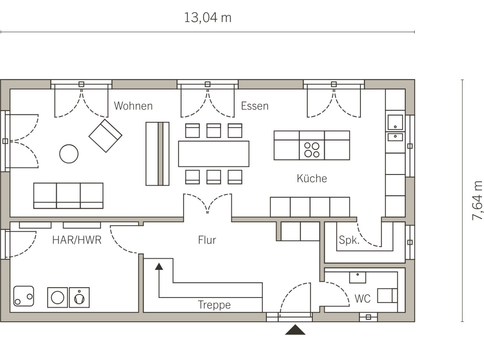 Grundriss Erdgeschoss