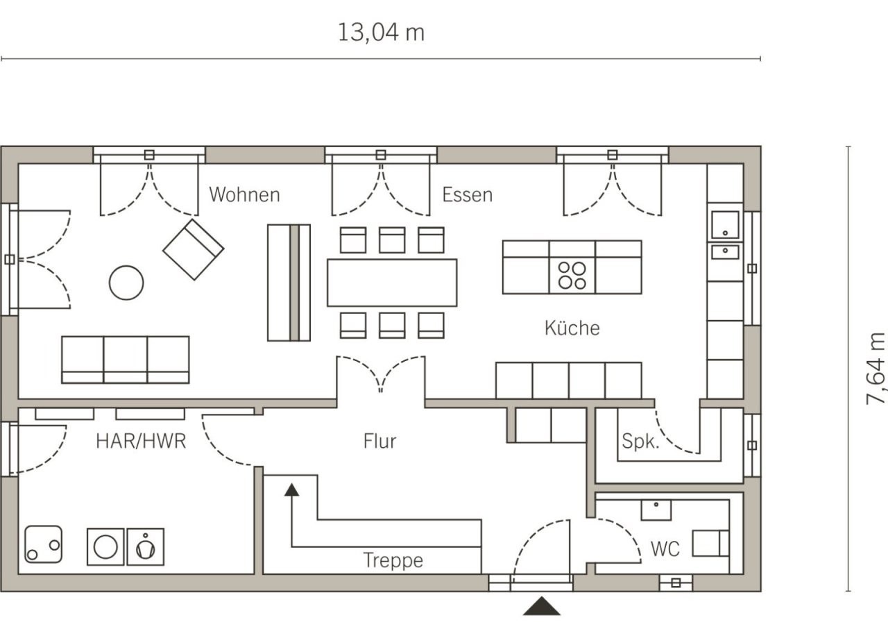 Grundriss Erdgeschoss