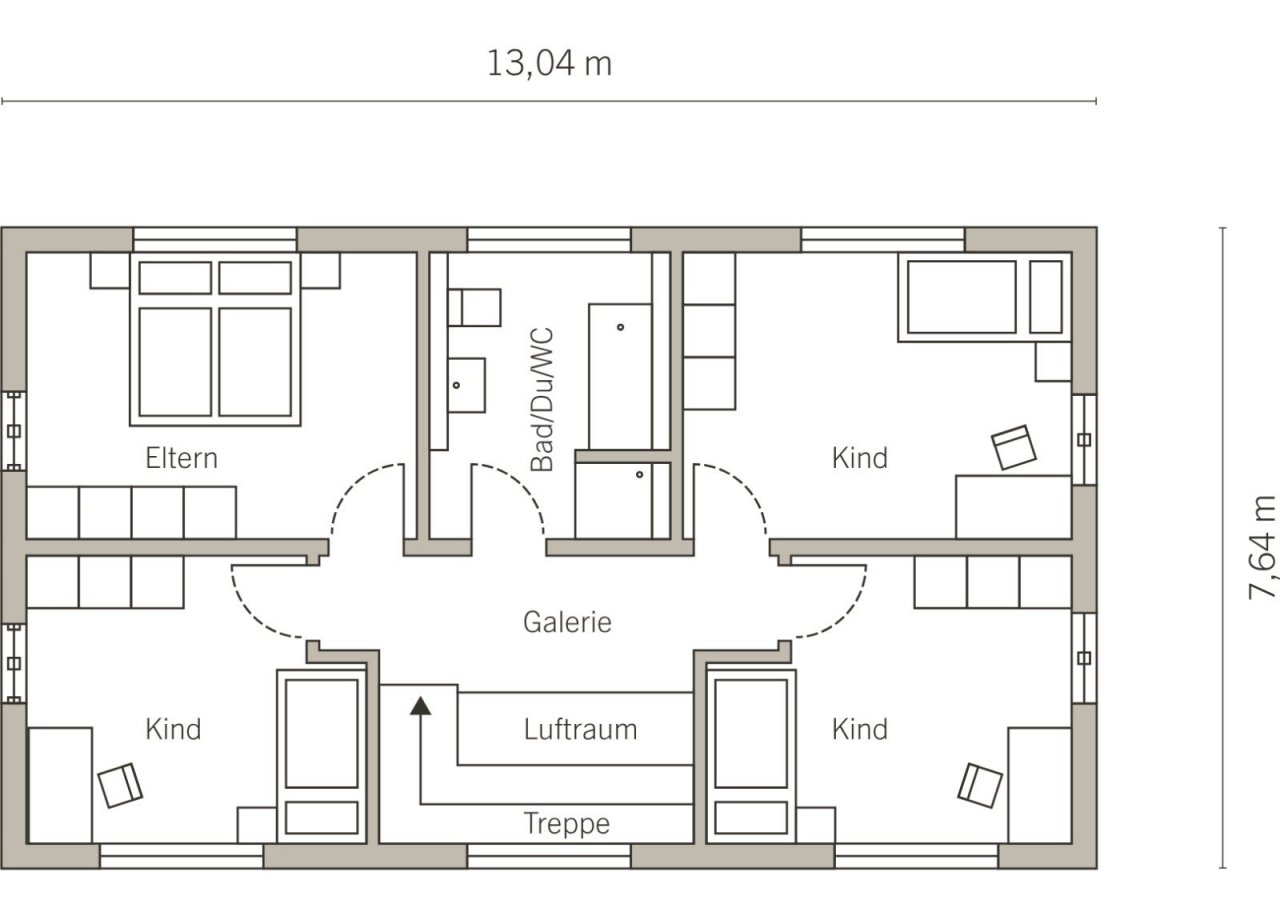 Grundriss Dachgeschoss