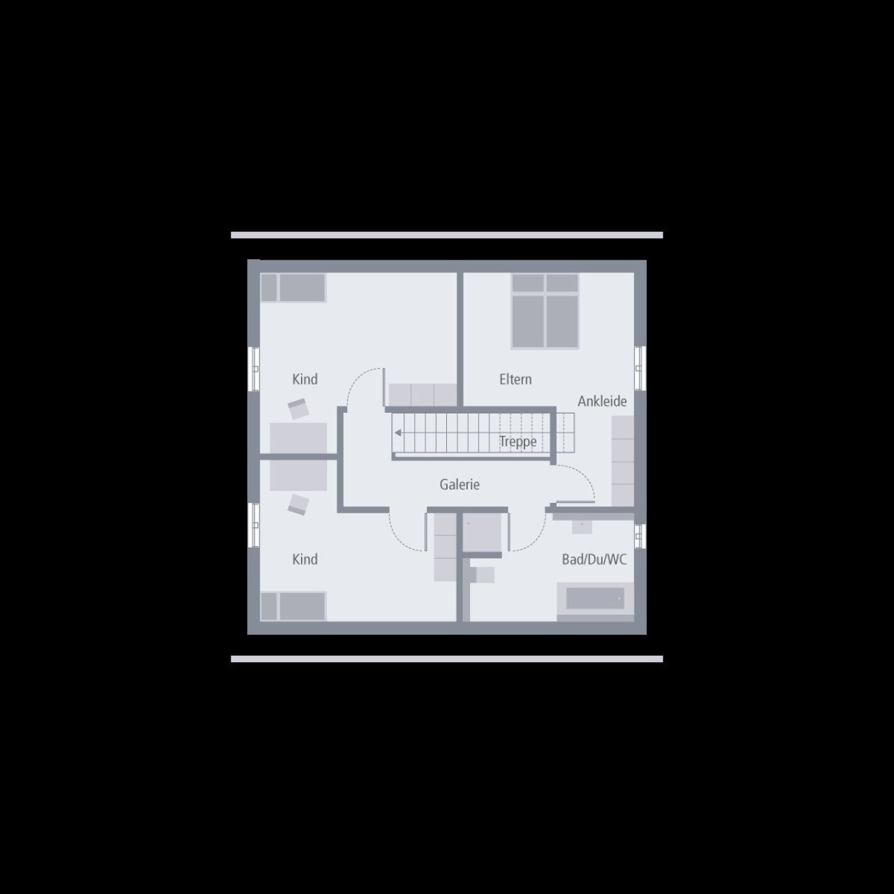 Grundriss Dachgeschoss
