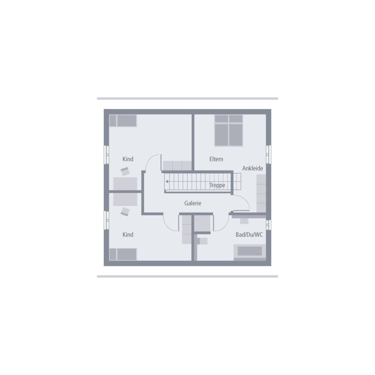 Grundriss Dachgeschoss