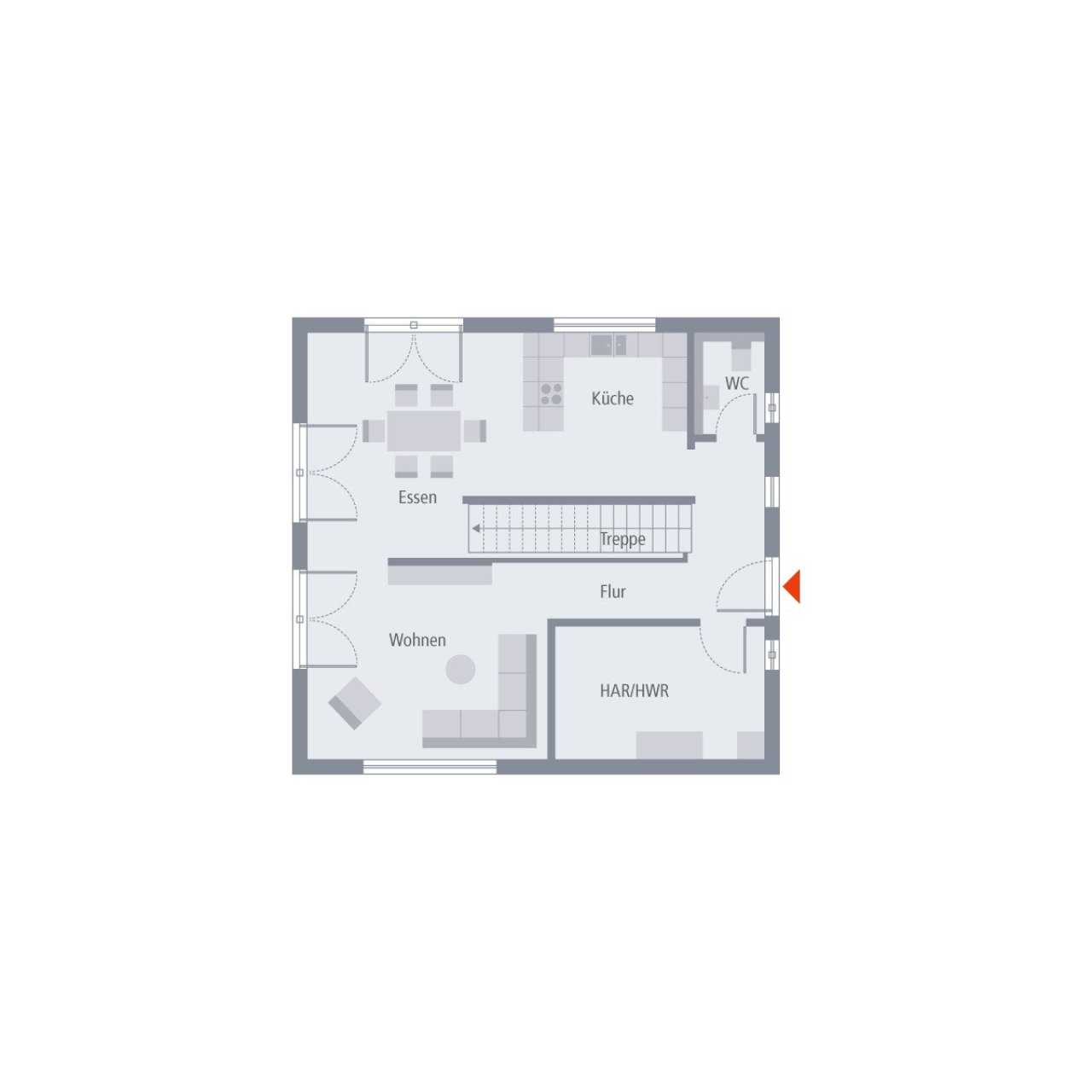 Grundriss Erdgeschoss