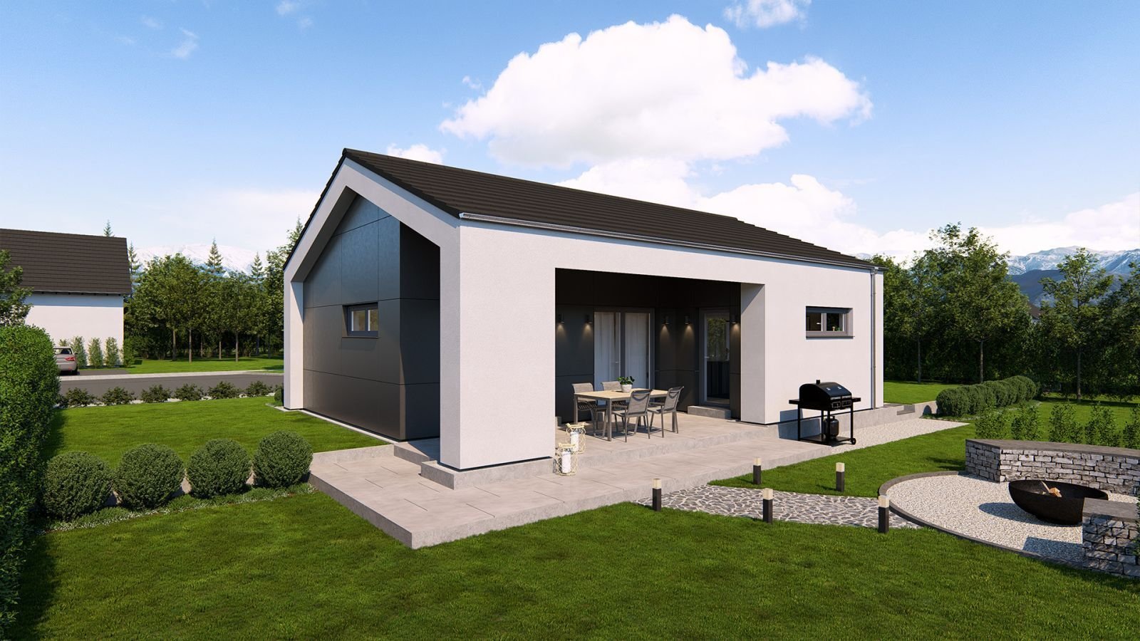 Brechen: AKTION !! EIN MEISTERWERK DER MODERNE - Einzugsfertig auf Ihrem Grundstück 