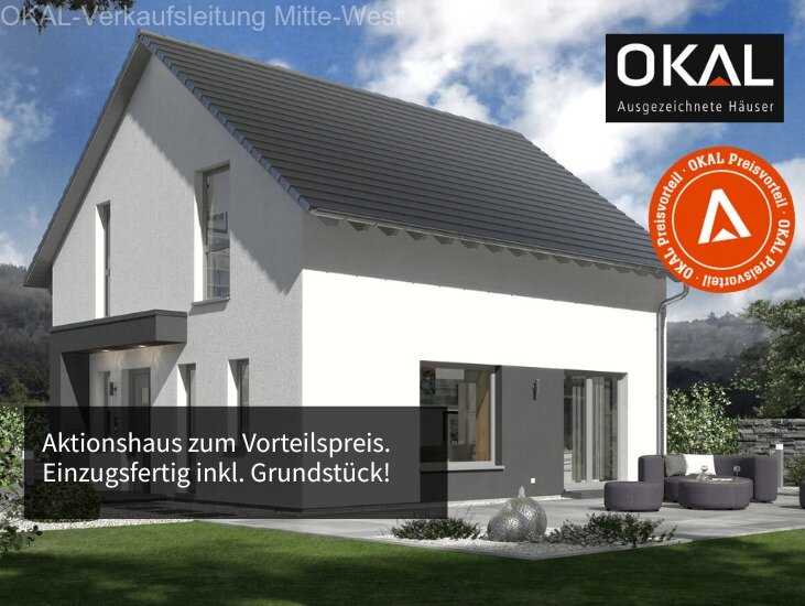 Butzbach: Stilvoll wohnen zum Vorteilspreis – Aktionshaus Springside 1 inkl. Grundstück, bezugsfertig! 